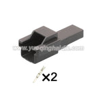 2 PIN Connector Unsealed 2.3mm Series Male Female Connectors Cable Plug Wiring Harness 6090-1031 6090-1001