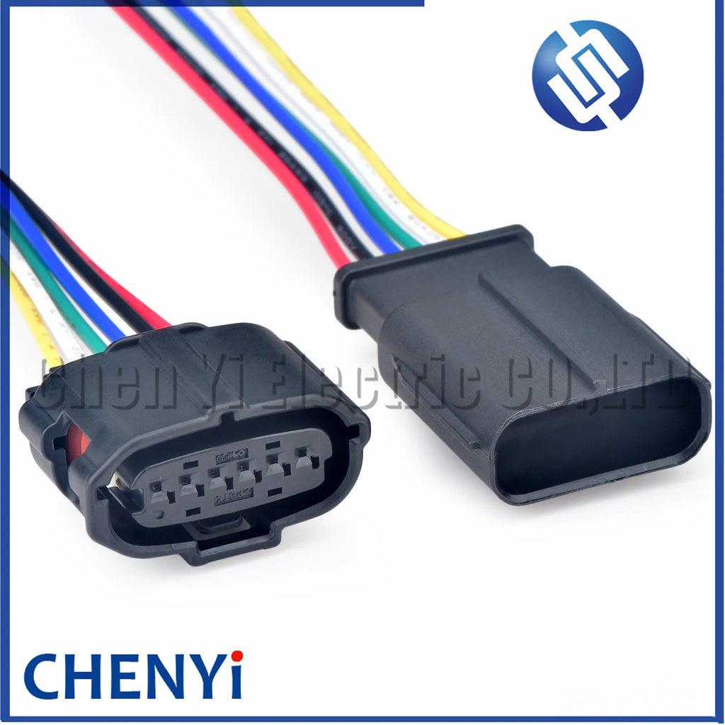 6 Pin TS 025 Series Accelerator Pedal Sensor Connector harness plug 6189-1083 90980-12303 For Toyota Mazda Suzuki Lexus Subaru