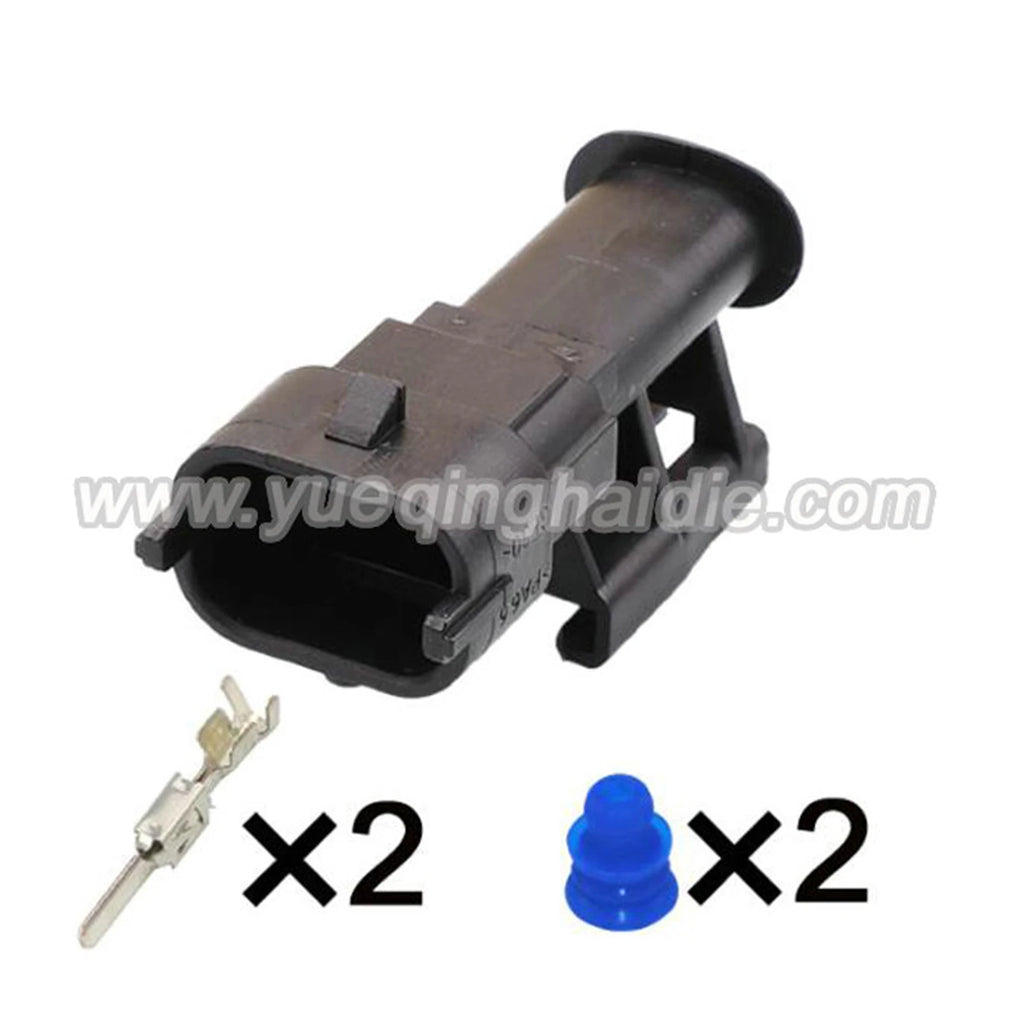 2Pin Connector Waterproof Boschs 3.5mm Male Female Connector Auto MAP Sensor Plug Diesel Injection Pump 1928403874 1928404226