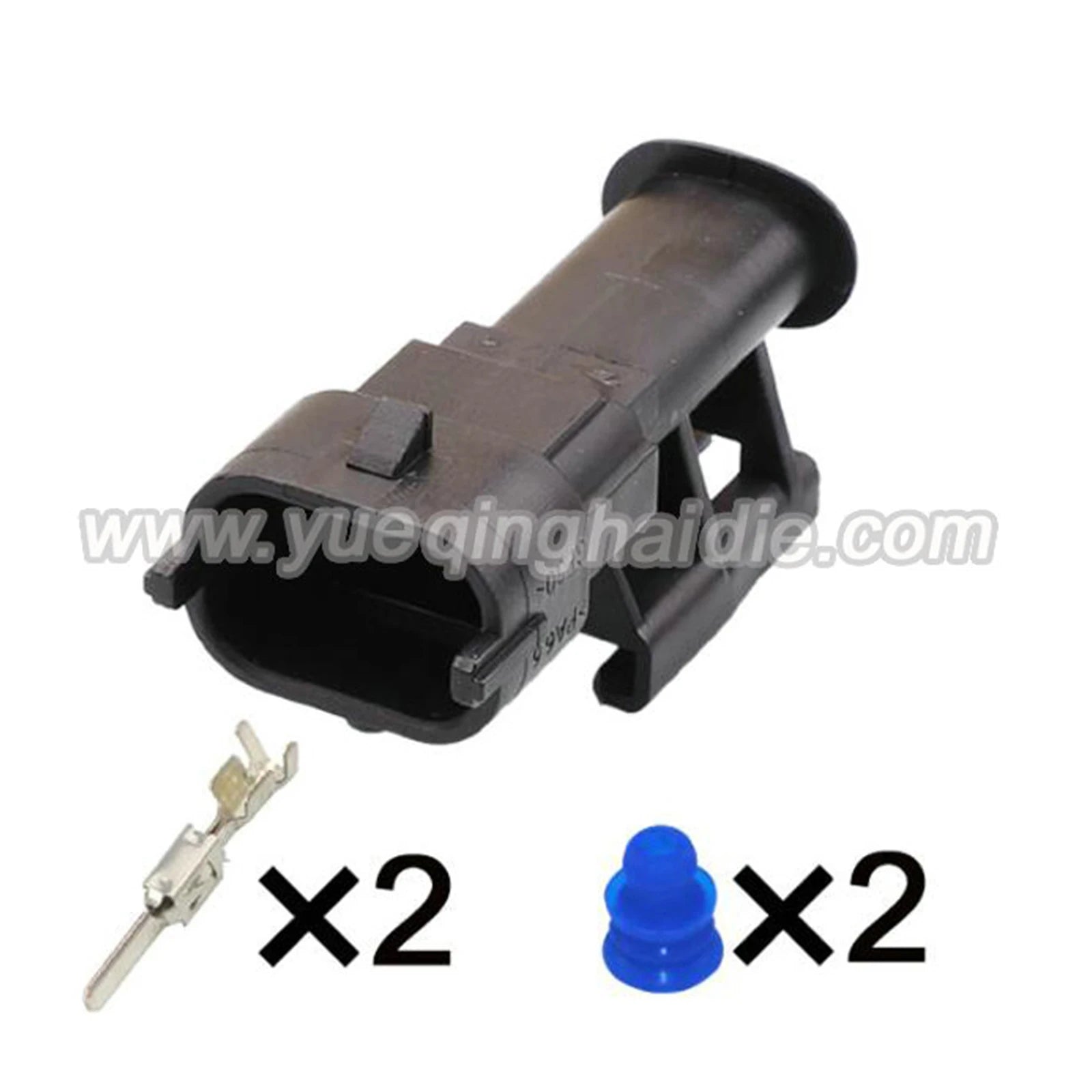 2Pin Connector Waterproof Boschs 3.5mm Male Female Connector Auto MAP Sensor Plug Diesel Injection Pump 1928403874 1928404226