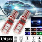 1pc Universal Car Replaceable T10 Running Lights Width Lamp Car License Plate Light Headlight Bulbs Car Light Accessories Amagi