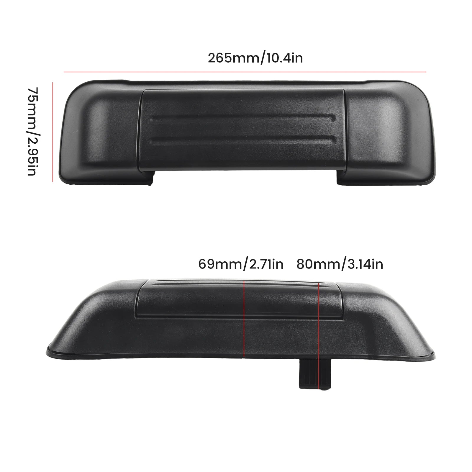 Car Exterior Tailgate Rear Door Handle For Suzuki For Vitara For Grand Vitara XL-7 1998-2005 Car Interior Door Panel Pull Handle