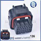 26 Pin ECU/ECM Engine Gearbox Computer Board Plug 1743416-1 For EFI 24x Holley Dominator M1 series M142/M150/M141