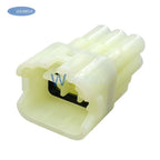 100 Sets 6 Pin 6180-6181 6187-6801 Female Automotive Sealed Wire Connector