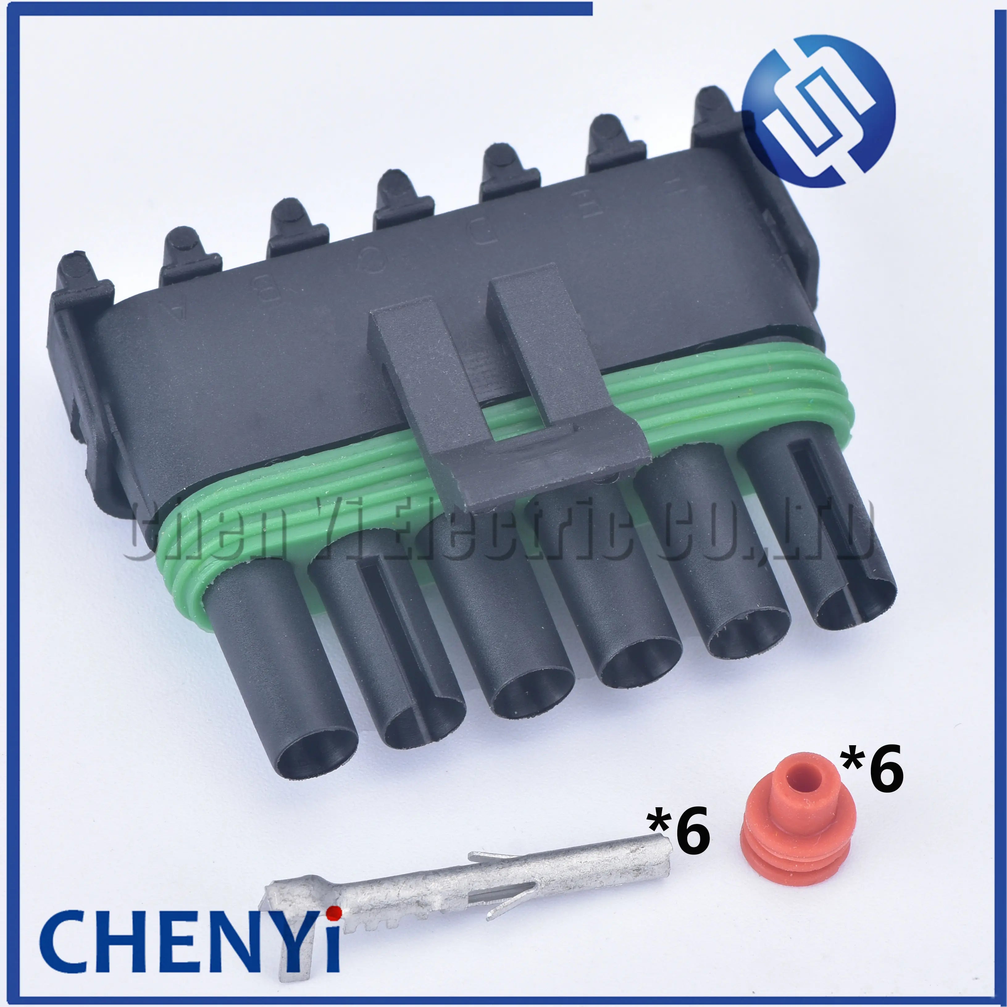 6 Pin 2.5 Series automotive electrical cable housing plug waterproof plastic wire harness connector 12010975 1201579