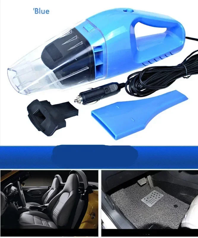 High-Suction 2-in-1 Wireless Car Vacuum Cleaner Wet/Dry Low Noise One-Click Dusting Rechargeable with Accessory Kit Accessories