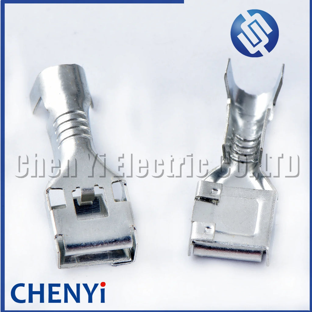 20 Pcs 7.8mm Female series Wiring Terminals Crimping Loose Cable Splice Brass tin-plating Pins DJ627A-7.8C G501 G503
