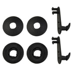 2 Pcs Car Mat Clips Floor Carpet Fixing Hooks For TOYOTA  For LEXUS Car Mat Fixing Clip Floor Carpet Clip Hook Accessories