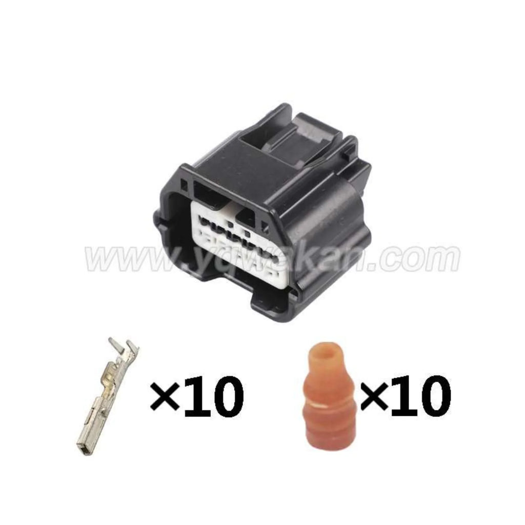 10-PIN 0.6mm Male Female Connector Auto Waterproof Wiring Cable Connector  For Toyota Nissan Honda 7282-8856-30 7283-8856-30