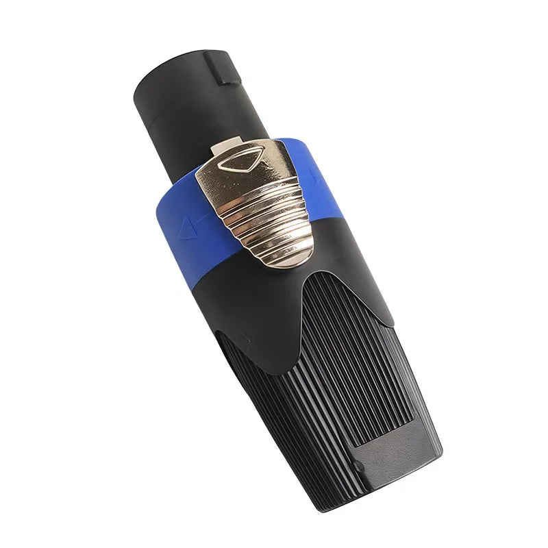 4/10/20PCS 4-Pin Locking Speaker Cable Connectors, Neutrik Style Twist-Lock Plugs for Power Amplifier, PA System and Stage Audio