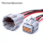 1 Set 6 Pin Auto Car Headlight Electrical Cable Female Connectors Plug Wire Harness For Nissan Teana 6188-0560 6189-1175