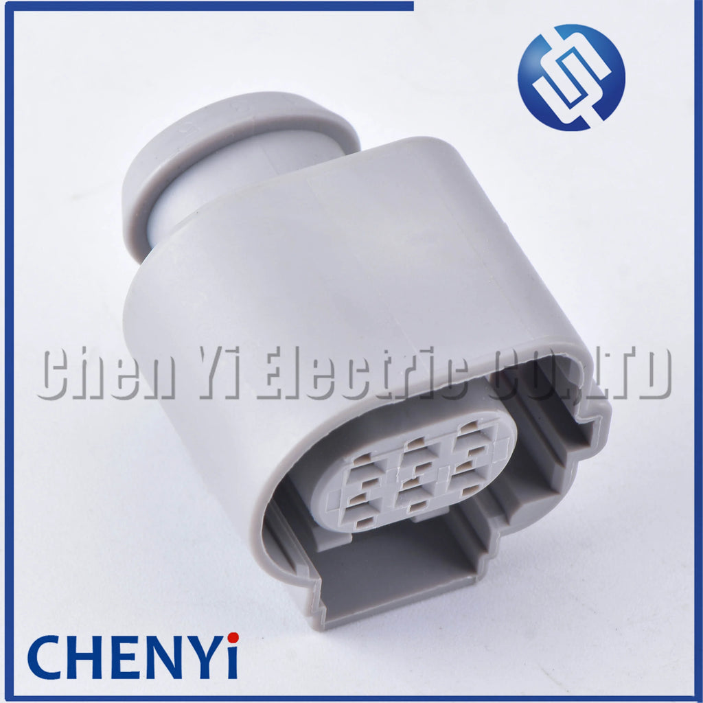6 Pin gray Auto waterproof connector front oxygen sensor plug throttle EGR Valve plug 4H0973713B 4H0 973 713B 4H0973713