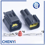 5 Sets 2 Pin way Ignition Coil Wire Harness Male or Female Waterproof Auto Connector for Ford Focus s-max 2.3 Furukawa