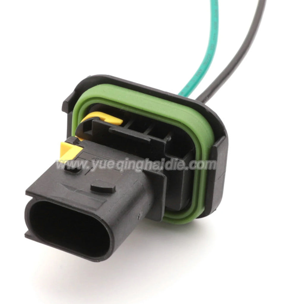 2Pin Connector Waterproof 3.5mm Male Female Connectors Terminal Wire Harness Plug Socket AC Assembly 1-1418483-1 1-1703841-1