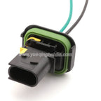 2Pin Connector Waterproof 3.5mm Male Female Connectors Terminal Wire Harness Plug Socket AC Assembly 1-1418483-1 1-1703841-1