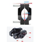 17-32mm Motorcycle Handlebar Bumper Mount Bracket Clamp For LED Spot Fog Light For Front Shock Absorber Installat
