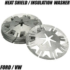 20Pcs Undertray Exhaust Heat Shield Metal Spring Washer Fixing Clip Nut Insulating METAL CLAMP Car Parts Ready Stock