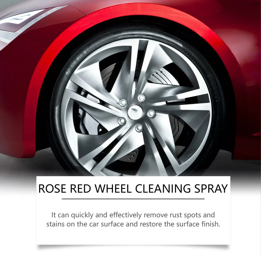 120ml Car Wheel&Tire Cleaner Brake Dust Grime Dirt Remover Alloy Rim Cleaner For Cars/Trucks/Suvs - Non-Corrosive Formula Amagi
