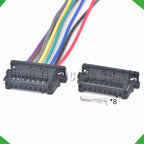 8-Pin Wire Harness Harness Automobile Compass Reversing Light Connector Display Screen