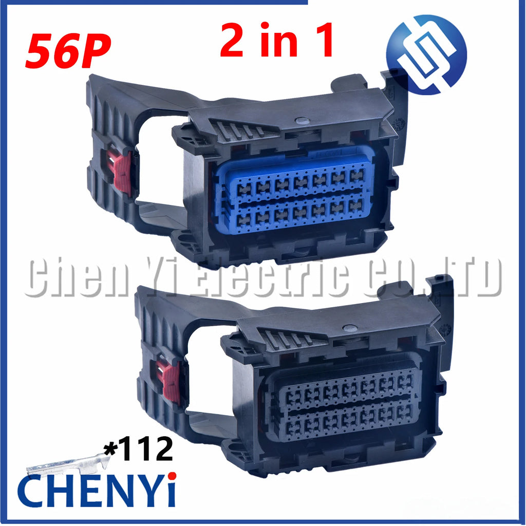 56 Pin Auto connector ECM ECU Plug 34576-0703 34566-0103 34566-1503 34576-1903 160099-0007 160099-0031 For Chevrolet GM E8