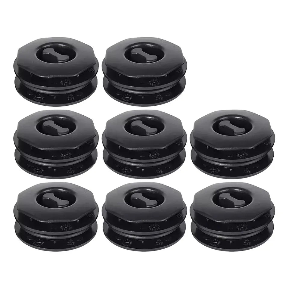 Detachable Car Mat Fixing Buckle Double Layer Carpet Clips Anti Slip Floor Liner Holder Auto Fastener Clamp Retention Holder