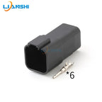 DT06-6S DT04-6P Deutsch waterproof connector Automotive day running lights modified wiring harness plug LED spot light connector
