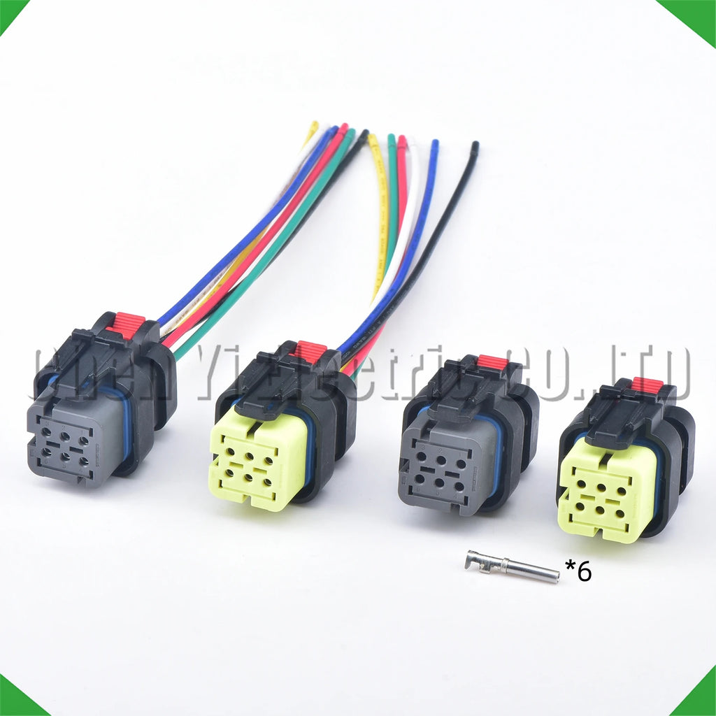 6-pin auto connector connector automotive connectors harness excavator
