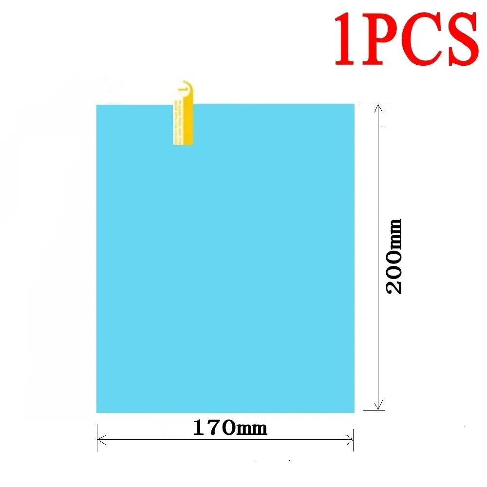 Car Rearview Mirror Film Side Window Rainproof Clear Film 2/1Pcs Anti Fog Window Mirror Protective Film Sticker Car Accessories