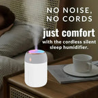 USB Humidifier Atomizer Aroma Oil Diffuser Mute 220 Ml Air Humidifier with Night Lamp for Car Bedroom Cool Mist Sprayer Amagi