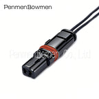 1 Set 2 Pin Car Modified Door Handle Rearview Mirror Heating Socket Electrical  Connectors Wire Harness Plug For BMW GT528i GT53