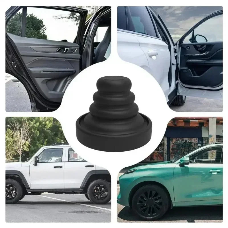 Car Door Anti-Collision Silicone Pads Sound Insulation Gasket Auto Soundproof Shockproof Sealing Rubber Pad Door Edge Sticker