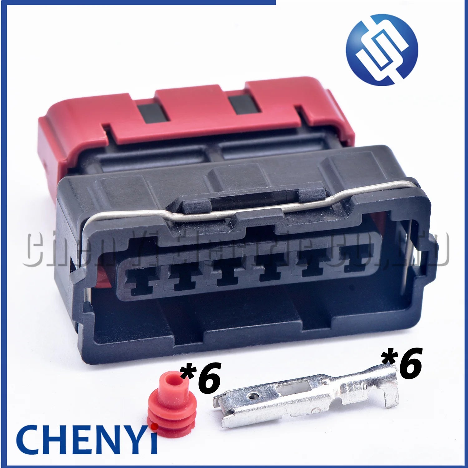 1 set 6 Pin female Automobile waterproof connector mass air flow sensor plug PB185-06326 With s For Nissan Mitsubishi