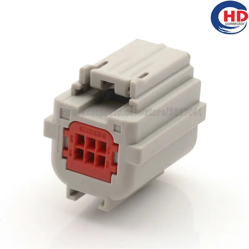 6pin auto waterproof electric plastic wire harness connector 2-1924211-1