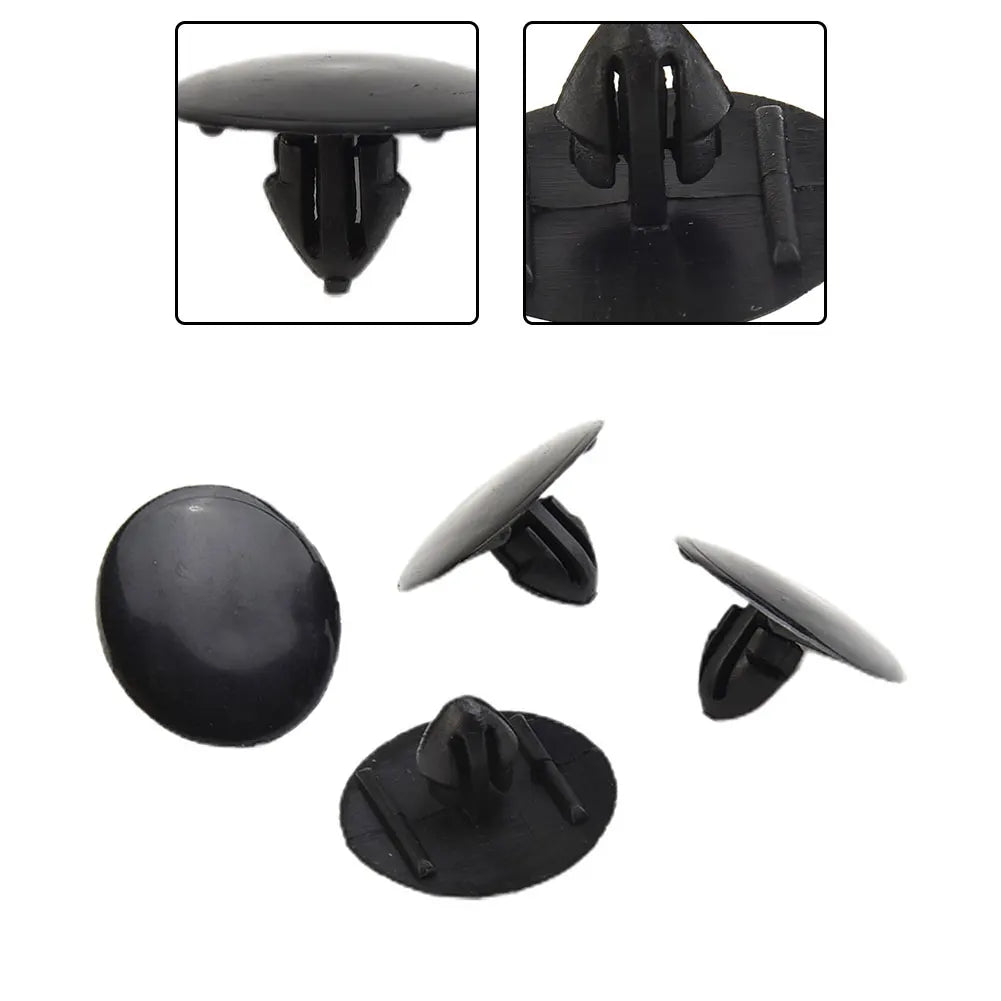 25 Pcs Car Hood Insulation Retainer Black Plastic Clips Fastener For Toyota 90467 09050 Rivet Retainer Car Parts