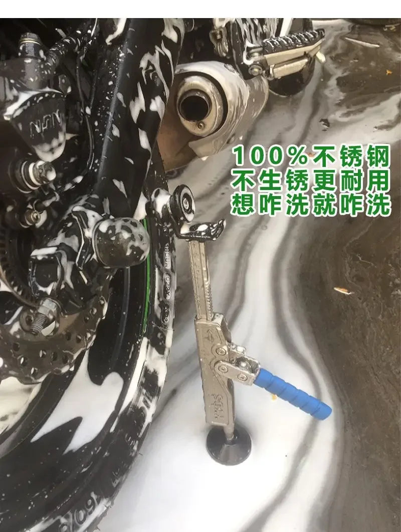 Motorcycle Jack Lifting Frame Unilateral Parking Device Rear Wheel Washing Chain Removal Tire Maintenance Universal Type Amagi