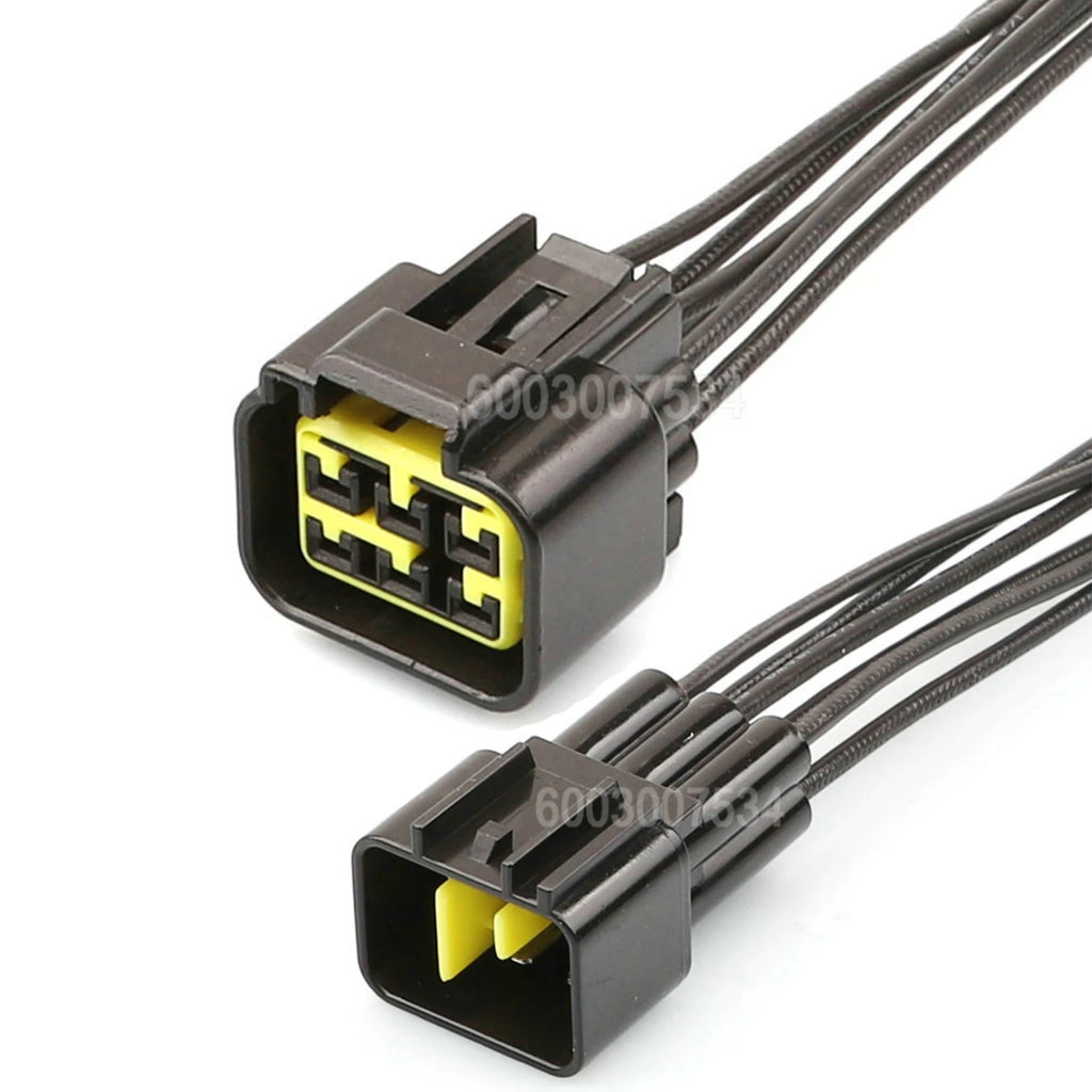 6 Pin Connector Waterproof 2.3mm Male Female Connectors Motorcycle Electrical Harnesses Wiring Harness FW-C-6M-B FW-C-6F-B