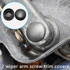 2/10pcs Car Front Windshield Wiper Arm Covers Nut Cap Wiper Arm Bolt Caps for VW Caddy Hyundai Tucson Santa Creta Kona Genesis
