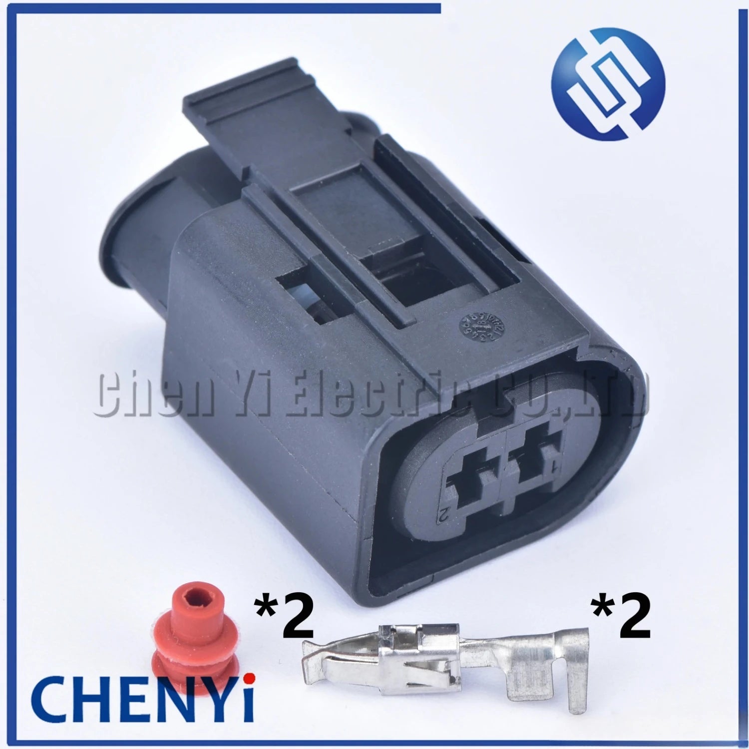 2 Pin Female 1-967412-2 0-965695-1 Waterproof Auto Socket Electrical Sealed Auto Connector wire harness Plug