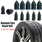 10/30Pcs Vacuum Tyre Repair Nail Tire Puncture Screws Motorcycle Fitting Set Tubeless Wheel Repairs Puncture Kit Patches for Car