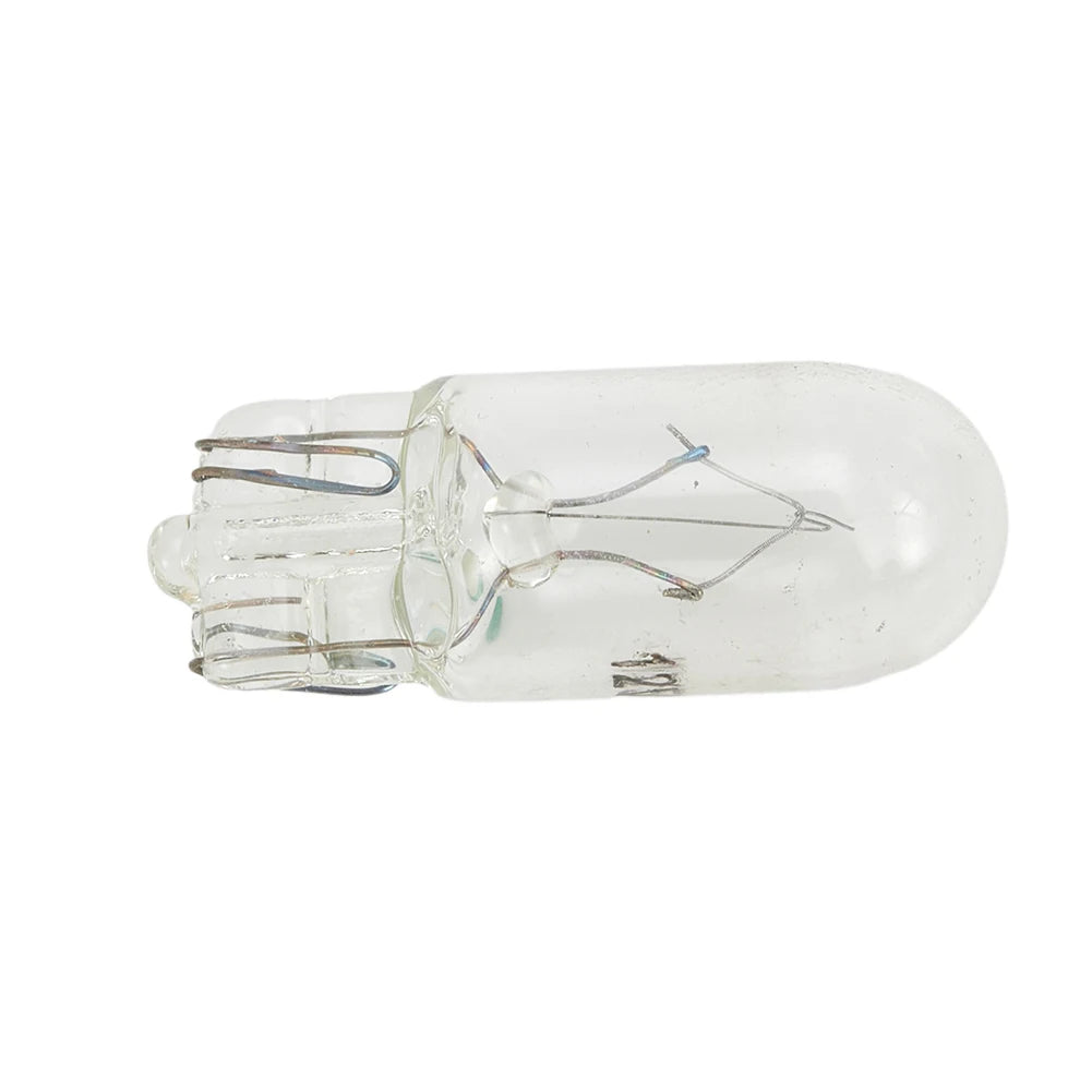 100PCS 194 T10 Clear Wedge Incandescent Instrument Panel Light Bulbs  Cars Trucks Motorcycles Instrument Panel Bulb Lamp