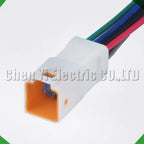 8 Pin Auto Waterproof Electronic Connector Wire Harness Butt Plug For 08R-JWPF-VSLE-S 0...
