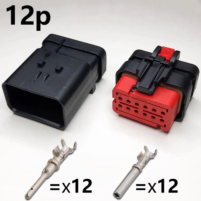 Automotive waterproof connectors, male and female plugs, fuel injector connectors, excavator connectors, camshaft sensor plugs