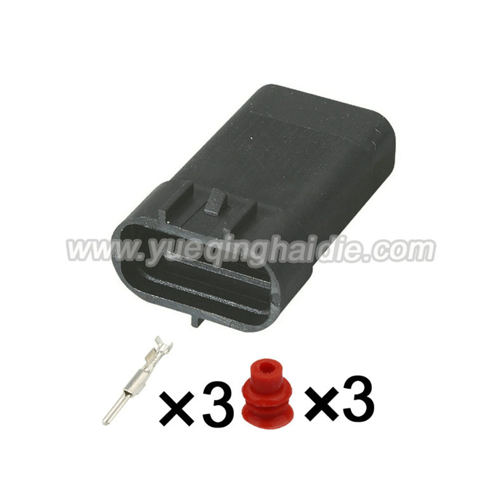 3Pin Connector Waterproof 2.2mm Male Female Connector Auto Housing Cable Socket for VSS Toyota 1JZ 2JZ 6189-0099 90980-10845