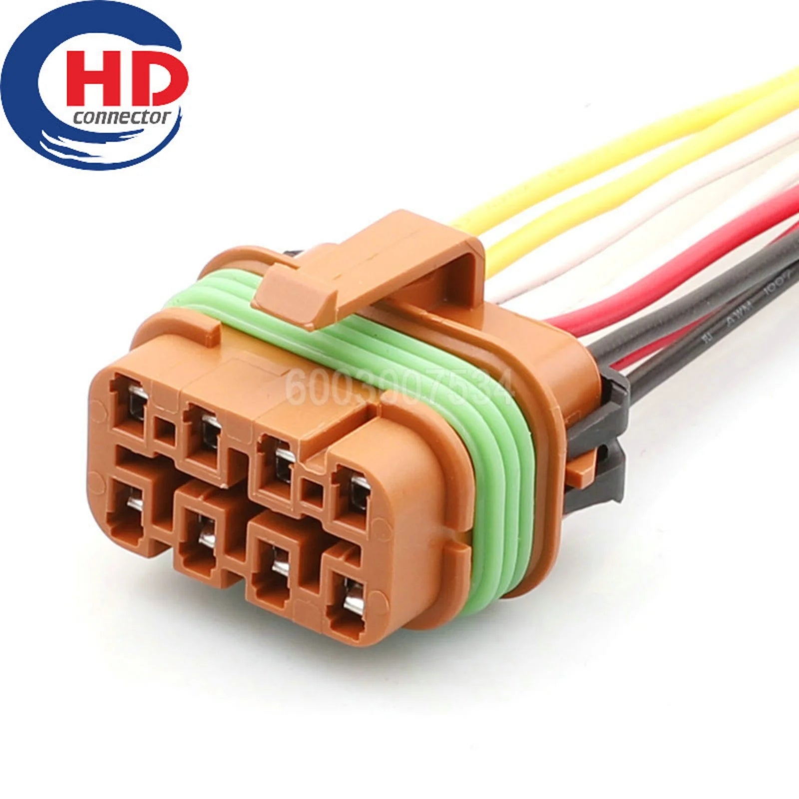 8 Pin Connector Waterproof 2.8mm Series Female Connector Motorcycle Electrical Harnesses Wiring Harness 32006-H22