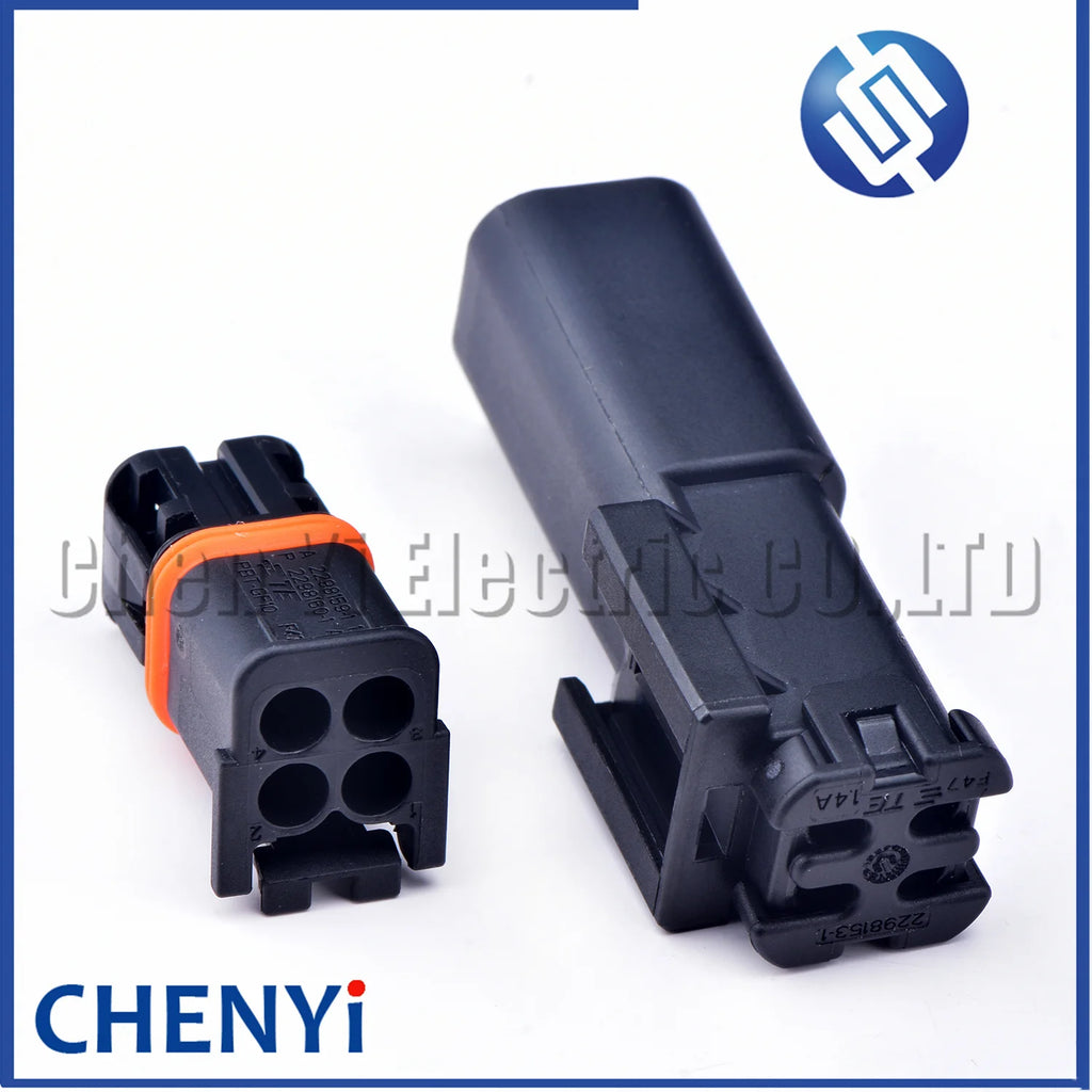 4 Pin Automotive waterproof connector Reverse image camera plug door handle Plug 2298159-1 2298160-1 2298152-1 2298153-1