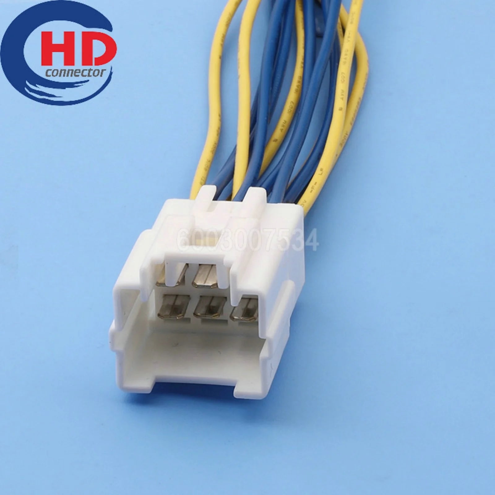 6 Pin Unsealed 6098-2211 Automobile Starter Voltage Regulator Plug Car Ignition Switch Wire Socket For Geely