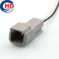 2 Pin Connector 1.0mm Series Male Connector Cable Plug Motorcycle Electrical Harnesses Wiring Harness DTM04-2P