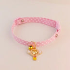 Pet Collar Candy Color Avocado Pendant Cat and Dog Safety Necklace Amagi