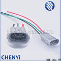 3 Pin 090 TS Alternator Lead Repair 3 Wire Plug Regulator Harness Plug 6189-0443 90980-11349 For Toyota Suzuki Nissan