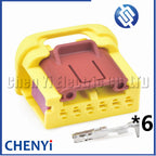 6 Pin Auto sensor connector Headlight taillight circuit board Wire harness plug 7L0 972 776 A 7L0972776 7L0972776A